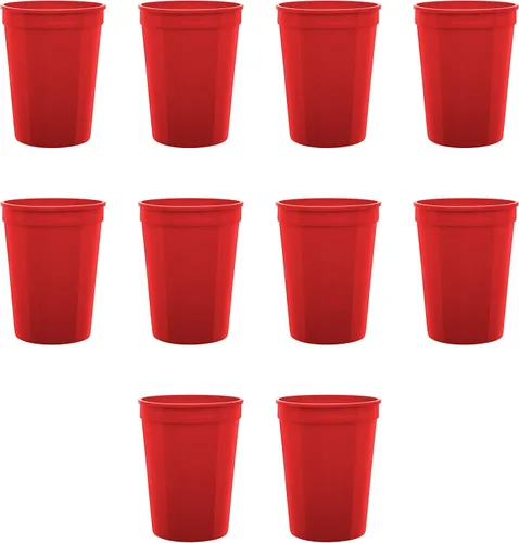 Vista 10 de Vasos de plástico desechables personalizados de 12 onzas. Juego de 10/50/100, paquete personalizado a granel, perfecto para verano, eventos