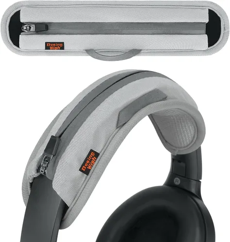 Vista 8 de Desing Wish Funda universal de repuesto para diadema de auriculares, funda de cojín para diadema compatible con Sony, Bose, Beats, JBL Protector