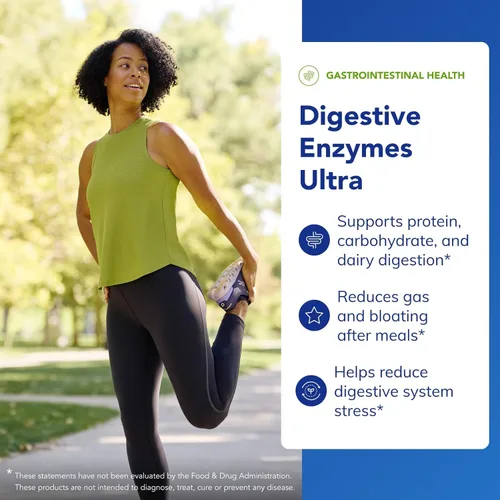 Vista 3 de Pure Encapsulations Digestive Enzymes Ultra - Suplemento vegetariano de enzimas digestivas para apoyar la digestión de proteínas, carbohidratos