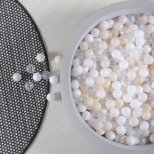 Vista 25 de GOGOSO Bolas de plástico para corral de bolas, de juguete, para bebés, niñas y niños, corral de juegos, corral de bebé, parque infantil, tienda