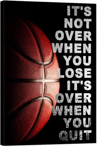 Lienzo inspirador enmarcado para oficina, habitación de niños, habitación de niños, decoración del hogar, 12 x 16 pulgadas