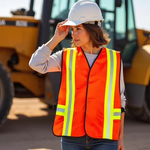 Vista 19 de G & F Products Chaleco de seguridad reflectante de alta visibilidad con bolsillos multifunción ANSI Clase 2