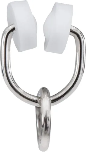 Vista 2 de RecPro Anillo portador de ruedas de nylon RV para barra de cortina I Beam Track (14)