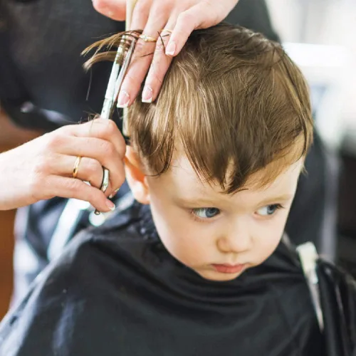 Vista 7 de Tijeras profesionales de corte de cabello (6.5 pulgadas), tijeras de corte de pelo de acero inoxidable con tornillo de ajuste fino para salón