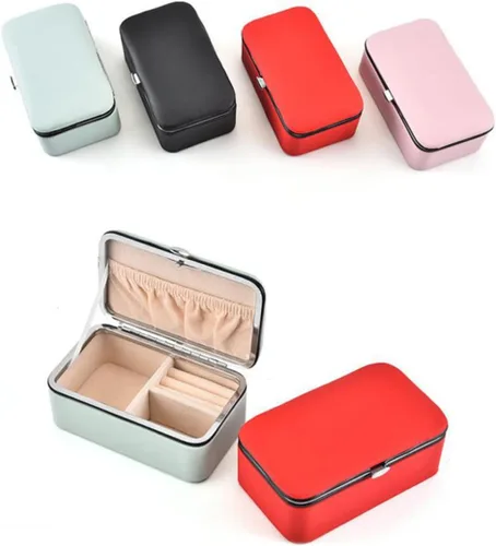 Vista 7 de PACKOVE 2pcs Box Jewelery Organizer Jewelry Storage Organizer Joyero Para Mujer Necklace Miss Jewelry Box