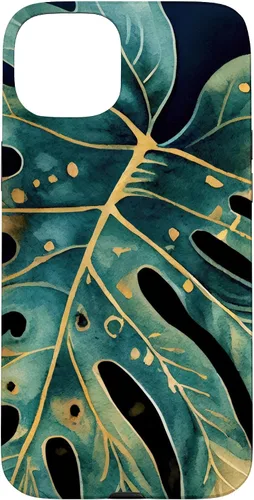 Vista 10 de Funda para iPhone 16 Philodendron Monstera Leaf Floral Boho Follaje Flower Plant Case