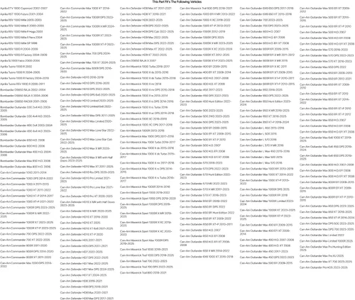 Vista 2 de Tusk Filtro de aceite de primera línea individual para Can-Am Defender HD8 Max XT 2017-2021