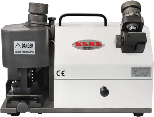 KAKA INDUSTRIAL Afilador de brocas, Afilador de brocas de 0.157-0.551 in, Afilador de brocas portátil de 6 pines, ángulo de punto de 0 °-5 °, rueda