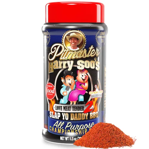 Vista 10 de Slap Yo Daddy BBQ Rub Seasoning, California Style Santa María – Condimento de Santa María galardonado de PItmaster Harry Soo – Savory SPG Rub