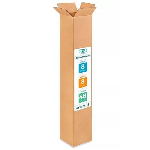 Vista 51 de Cajas largas de mudanza y envío de 18 x 9 x 9 pulgadas (paquete de 10) – Extra resistentes 200 libras frente a las regulares – Cajas de embalaje