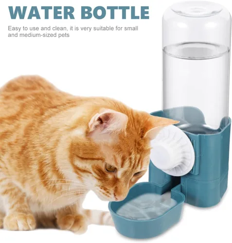 Vista 8 de Mipcase Dispensador de agua de recarga automática para perros, botella de agua grande para mascotas, resistente y portátil