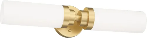 Vista 14 de Emak Lámparas de baño negras de 22 pulgadas sobre espejo, lámpara de tocador de baño de 2 luces con pantalla de vidrio transparente, paquete de 2