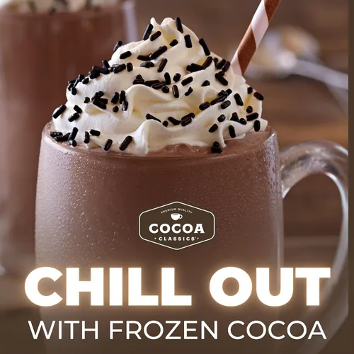 Vista 6 de Cocoa Classics Mezcla de Cacao Ártico Blanco, Chocolate Caliente, Hecho con Leche Sin Grasa, Solo Agrega Agua Caliente, Prepara Cacao Caliente