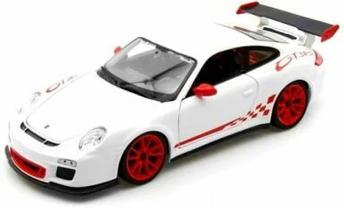 Vista 9 de KiNSMART - Porsche 911 GT3 RS Escala 1:36 5" Die Cast Metal Modelo Juguete Deportivo (4SET)