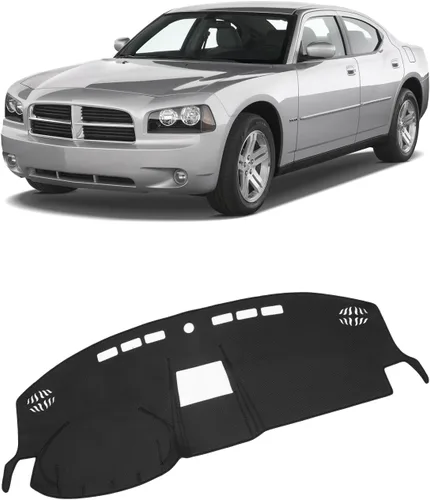 Vista 22 de FIILINES Cubierta para tablero Compatible con Mazda 3 2010-2013 Accesorios Tapete para tablero para Mazda 3 Accesorios Tapete para salpicadero