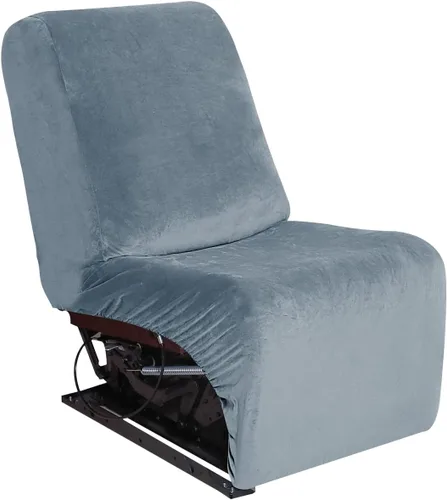Vista 31 de MIFXIN Funda para sofá esquinero, 1 pieza de terciopelo elástico para sofá, funda para asiento esquinero seccional, pieza de esquina adicional
