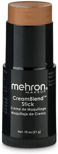 Vista 66 de Mehron Makeup CreamBlend Stick Pintura para la cara, maquillaje corporal y crema base Perfecto para Halloween.75 oz (21 g) (Verde)