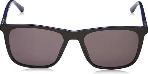 Vista 2 de Fossil Gafas de sol rectangulares estilo Fos 3100/S para hombre Fossil Negro