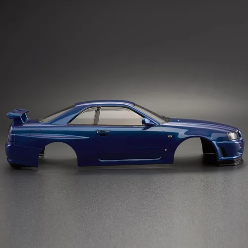 Vista 6 de Goolsky Killerbody 48716 (R34) Carrocería terminada para auto de carreras RC de turismo eléctrico 1/10 DIY (Azul)