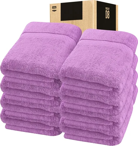 Vista 41 de Utopia Towels - Toalla de baño gigante, 2 unidades, 17.69 oz/yd2 (600 gsm), 100% algodón hilado en anillo, altamente absorbentes y de secado rápido