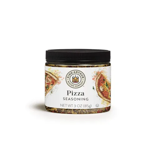 King Arthur Flour Condimento para Pizza Hecho en Estados Unidos, Certificado Kosher, 3 Onzas