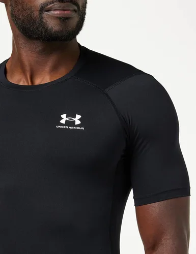 Vista 4 de Under Armour HeatGear - Camiseta de compresión de manga corta para hombre
