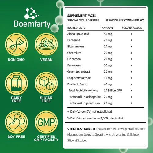 Vista 4 de Suplemento GLP-1, GLP-1 Activate con 10 mil millones de probióticos de múltiples cepas UFC. Producción naturalmente GLP 1, probiótico GLP-1