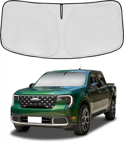 Vista 40 de Parasol para parabrisas Rivian R1S 2022-2024 2025, parasol para ventana frontal, ajuste personalizado, accesorios R1S, visera solar, pantalla