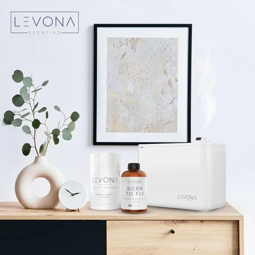 Vista 3 de Levona Scent Aceite Esencial para Difusor: Fragancia de Lujo para el Hogar - Repuesto de Aceite para Difusor de Aroma - Aceites Esenciales