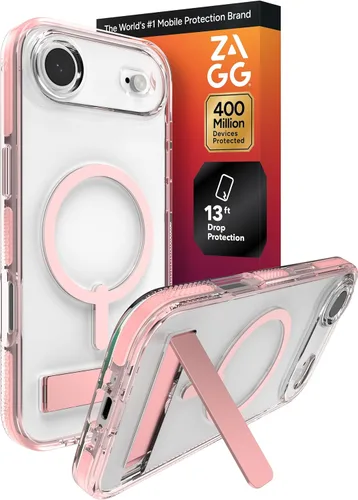 Vista 12 de ZAGG Gear4 Santa Cruz Snap Case para Apple iPhone 14, protección contra caídas D30 de hasta 13 pies (4 m), compatible con carga inalámbrica, parte