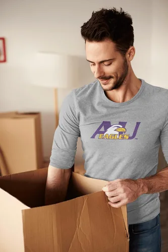 Vista 3 de Camiseta de manga larga de Ashland University AU Mascot