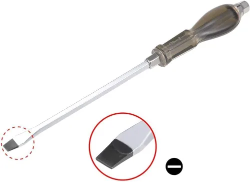 Vista 3 de Utoolmart Destornillador de impacto ranurado 4 pulgadas Keystone Demolición Driver Magnético 1pcs