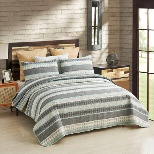 Vista 13 de JML Juego de Edredón Tamaño Full/Queen - Microfibra Cepillada - 3 Piezas - Suave y Transpirable, Juego de Ropa de Cama Estampada Liviana