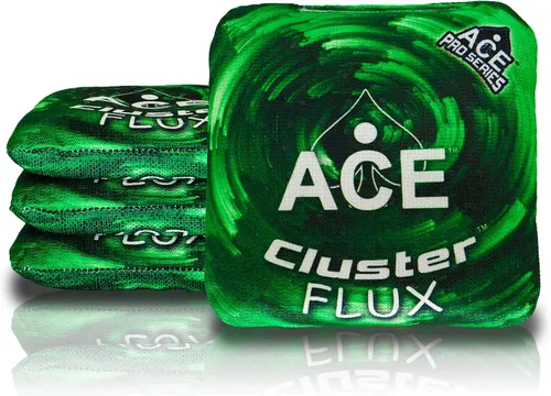 Vista 32 de Cluster Flux Bolsos de Cornhole ACE Pro + Kits PRO Tecnología de Almohadilla de Cluster Doble Cara Resbaladiza y Pegajosa para Todo Clima