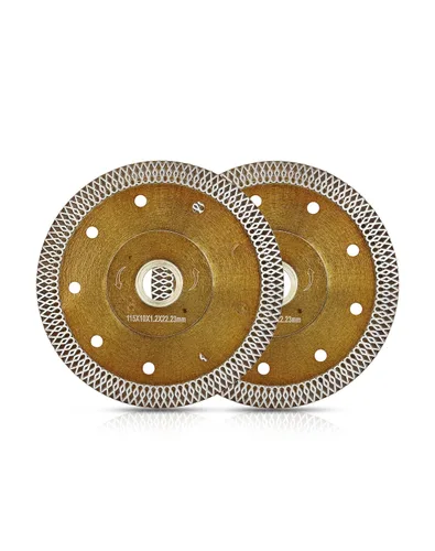 Vista 7 de Hoja de sierra mojada de la teja de 10 pulgadas para el corte del mármol del granito de la teja