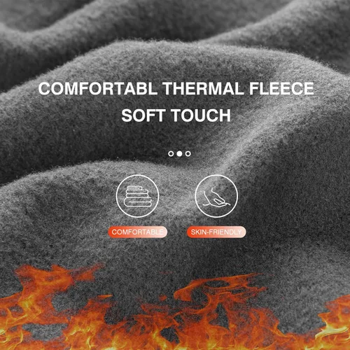 Vista 4 de ROCKBROS Pasamontañas de esquí para hombre, bufanda de clima frío, resistente al viento, térmica, para invierno, para mujer, calentador de cuello