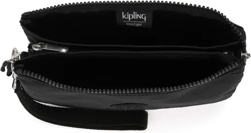 Vista 3 de Kipling Pulsera extra grande para mujer kit de cosméticos versátil organizador de viaje de nailon ligero Melocotón