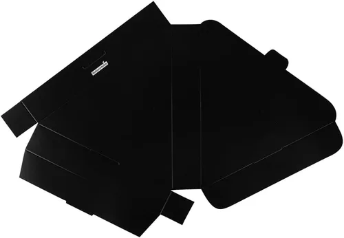 Vista 19 de Restaurantware Eco Pie - Cajas de pizza de 9.3 x 10.3 x 1.8 pulgadas, 100 contenedores de rebanadas de pizza con cubierta de almeja, con bloqueo