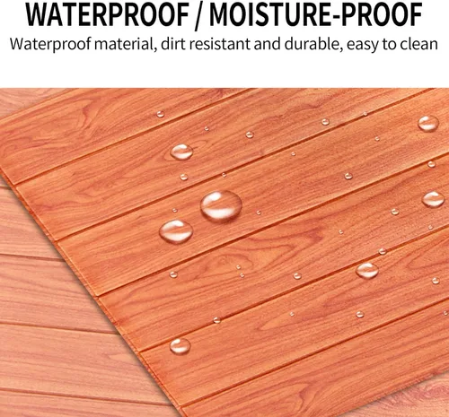 Vista 5 de UNICOO - Paneles de pared 3D autoadhesivos con efecto ladrillos reales para decoración de pared de habitación de niños, sala de estar, TV, 116 pies