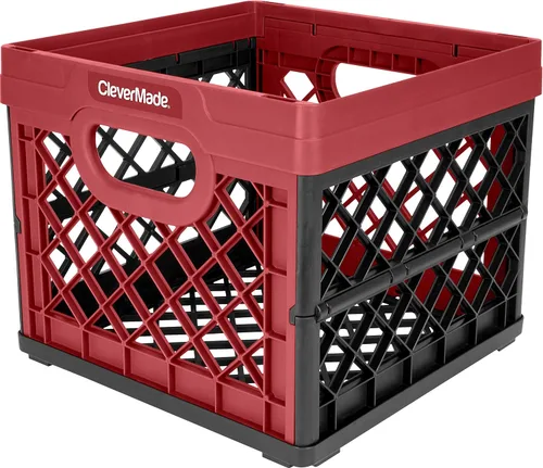 Vista 12 de CleverMade - Cajas de leche plegables para almacenamiento, 25 L, paquete de 3, 50 libras, océano