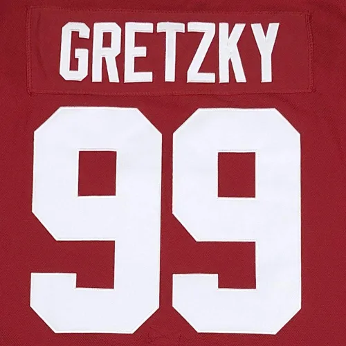 Vista 5 de Camiseta de hockey sobre hielo #99 Gretzky Labatt Team Coupe Canada Cup para hombre