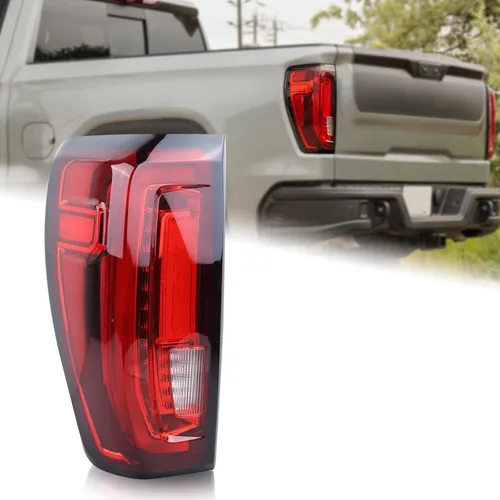 Vista 8 de Conjunto de lámpara trasera tipo halógeno compatible con GMC Sierra 1500/2500 HD/3500 HD 84565920 GM2801309 2019-2023