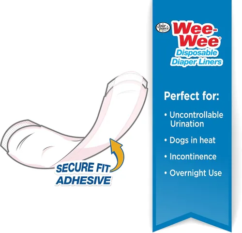 Vista 2 de Pañales desechables Wee-Wee super absorbentes, para perros., 10