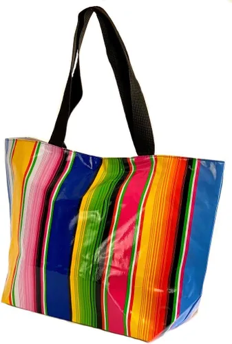 Vista 2 de Alux Bolsa de mano para mujer, impermeable, resistente y espaciosa para playa, trabajo, gimnasio, viajes, ecológica y fácil de limpiar