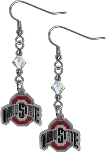 Vista 12 de Siskiyou Sports Pendientes colgantes de cristal de la NCAA