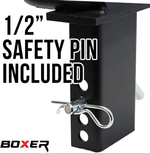 Vista 3 de Boxer Accesorios de amarre de bolsillo de estaca resistente, anillo D de ½ pulgada con pasador de enganche, para camiones de plataforma plana