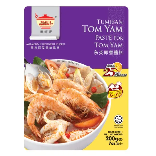 Vista 10 de Tean's Gourmet Pasta/Salsa 7.05 oz (pasta de pescado Assam, 1 paquete)