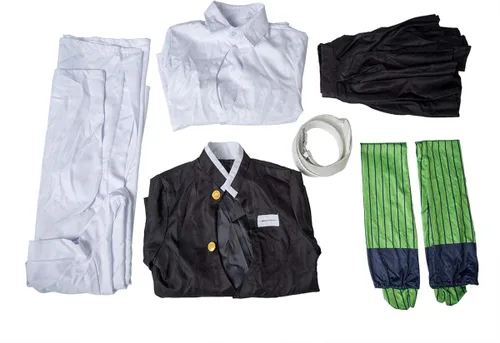 Vista 6 de Cosfun Kanroji Mitsuri Cosplay Kimono traje mp005152