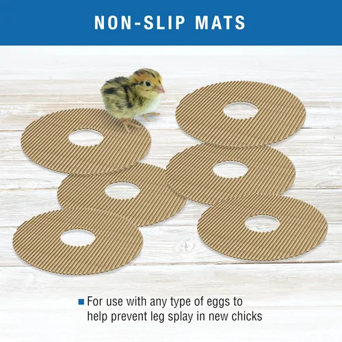 Vista 5 de Brinsea Alfombrilla de cartón corrugado para incubadoras de huevos pequeños, cubierta de suelo de escotilla desechable texturizada para mejorar