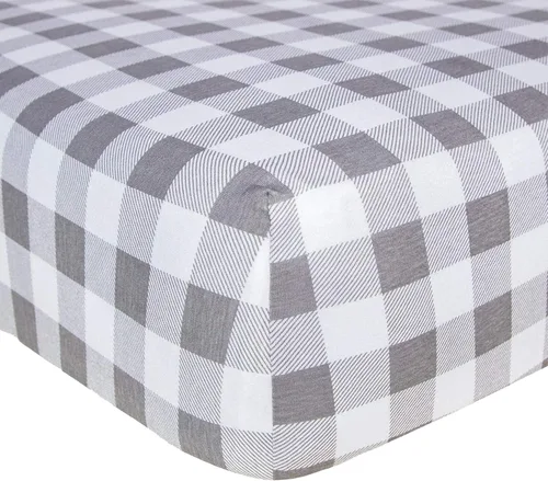 Vista 13 de Burt's Bees Baby Sábana Bajera para Cuna Ajustable de Algodón Orgánico Esencial, Transpirable para Colchones Estándar para Cuna y Niños Pequeños